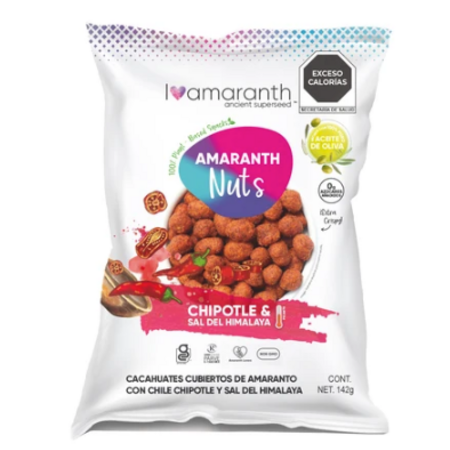 Cacahuate de Amaranto con Chipotle I am(aranth) 142gr