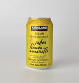 Agua Gasificada Limon Amarillo Kirkland 355ml