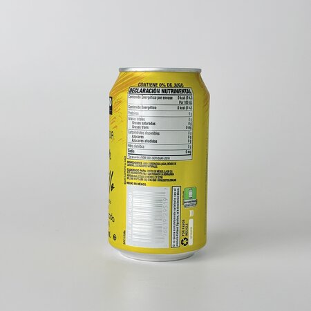 Agua Gasificada Limon Amarillo Kirkland 355ml