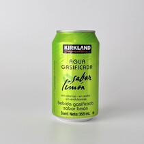 Agua Gasificada Limon Kirkland 355ml