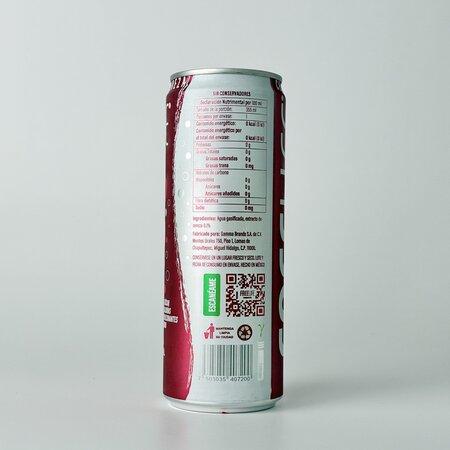 Agua Gasificada Sabor Cereza FREELIFE 355ml.