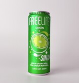 Agua Gasificada Sabor Limon FREELIFE 355ml.