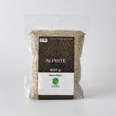 Alpiste Orgánico El Huerto de Carmén 400 gr.