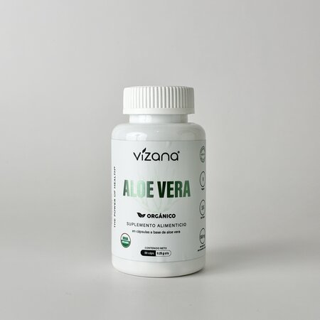 Aloe Vera Organica Capsulas Vizana 90/250mg