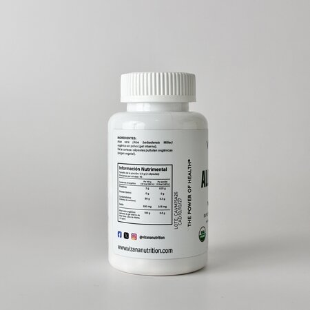 Aloe Vera Organica Capsulas Vizana 90/250mg