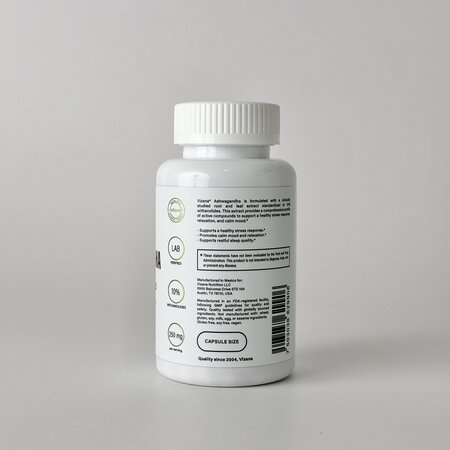 Ashwaganda en Capsulas Vizana 60/500mg