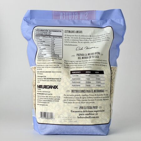 Avena En Hojuelas Tradicional Sin Gluten BRM 907 gr.