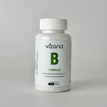 B Complex Capsulas Vizana Nutrition 90/540mg