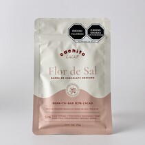 Barra de Chocolate  82% Flor de Sal Cachito Cacao 70g