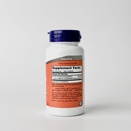 5-HTP en Capsulas Now 60/100mg