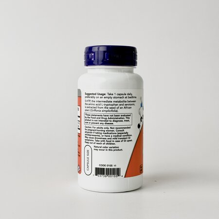 5-HTP en Capsulas Now 60/100mg