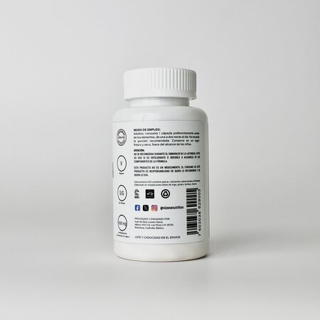 Berberina con Piperina y Cromo Capsulas Vizana 90/1000mg