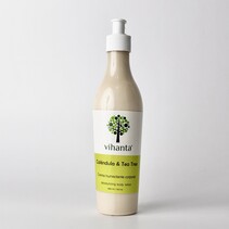 Crema humectante corporal Calendula y Arbol de te Vihanta 400ml