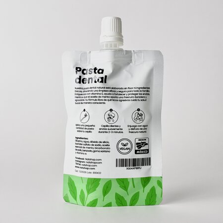 Pasta Dental Menta Natshop 100g