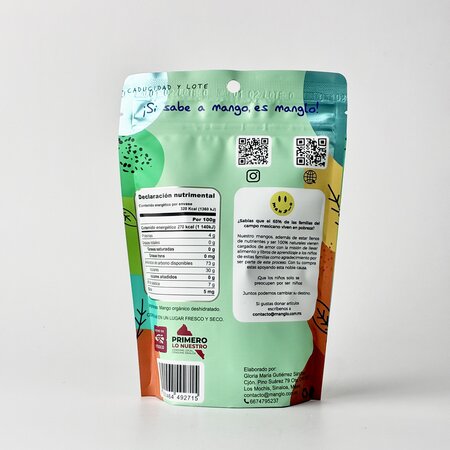 Mango Organico Deshidratado Manglo 120g