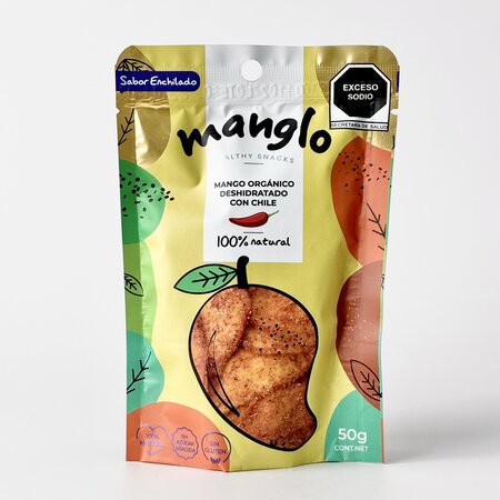 Mango Enchilado Organico Deshidratado Manglo 50g