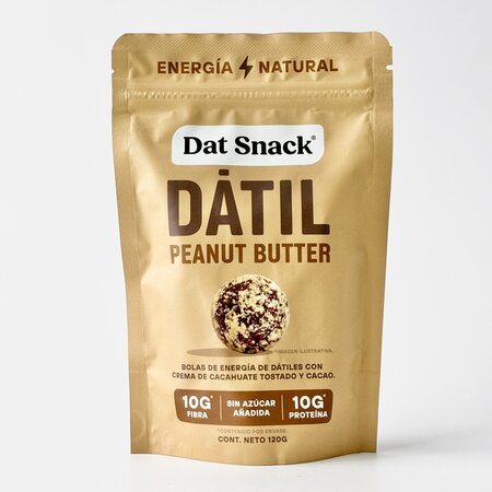 Bolitas de Datil Con Crema de Cacahuate Dat Snack 120g