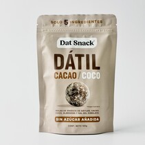 Bolitas de Datil Con Cacao y Coco Dat Snack 120g