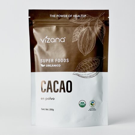 Cacao en Polvo Organico Vizana 200gr