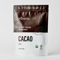 Cacao NIBS Orgánico Vizana 200 gr.