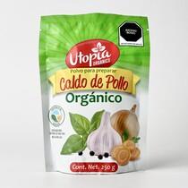 Caldo de Pollo Orgánico Utopia 250g