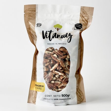 Nuez Orgánica Pedaceria Vitanuez 500gr