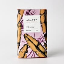 Chocolate de Coco + Almendra 56% Cacao Aranda 105 gr.