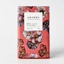 Chocolate Artesanal 85% Cacao Aranda 100 gr.