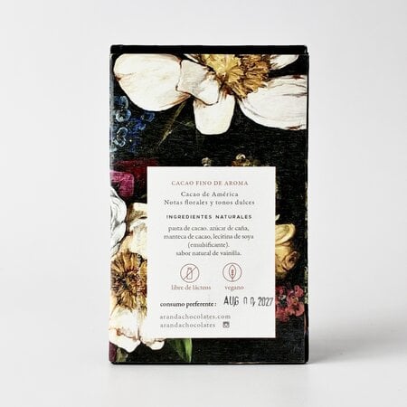 Chocolate Artesanal 93% Cacao Aranda 105 gr.