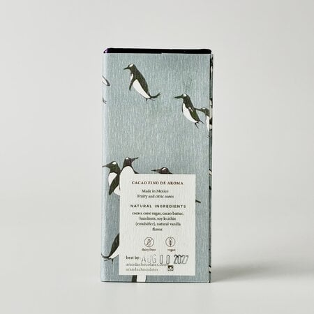 Chocolate + Praline de Avellana 46% Cacao Aranda Kids 31 gr.