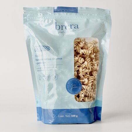Pasta Fusili de Arroz y Garbanzo Sin Gluten Brera 500g