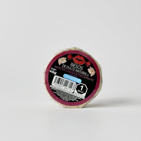 Besos De Mazapan Linaza y Cacahuate s/a 46g