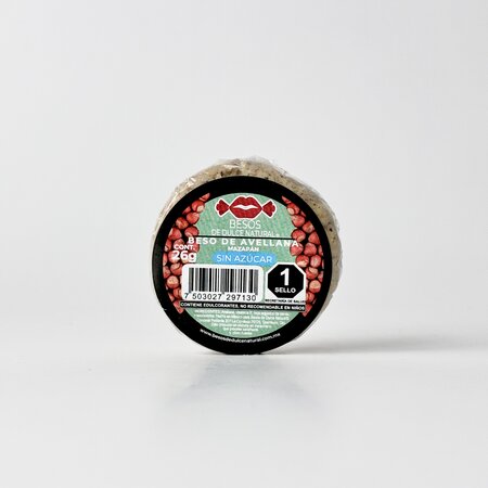 Besos De Mazapan Avellana Sin Azucar 26g