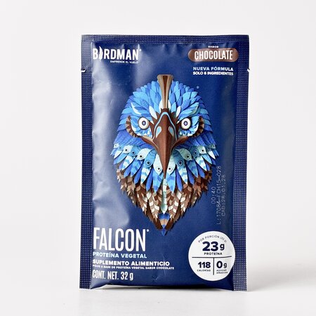 Proteína Vegetal Sachets Falcon Chocolate Birdman 32gr