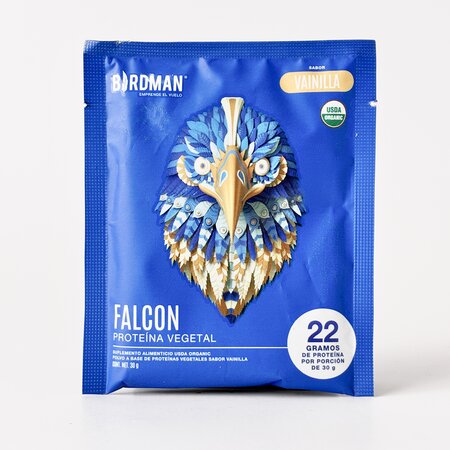 Proteína Vegetal Sachets Falcon Vainilla Birdman 30gr