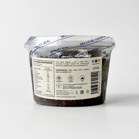 Frijol Negro Cocido Vizana 400gr