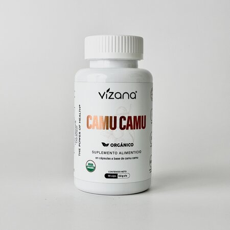 Camu Camu en Cápsulas Orgánicas Vizana 90-500 mg.