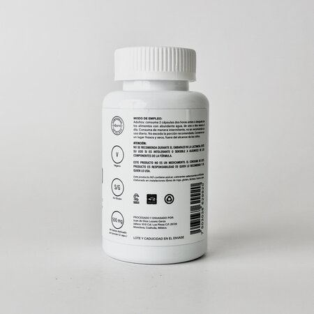 Carbón Activado en Cápsulas Vizana 90-400 mg.