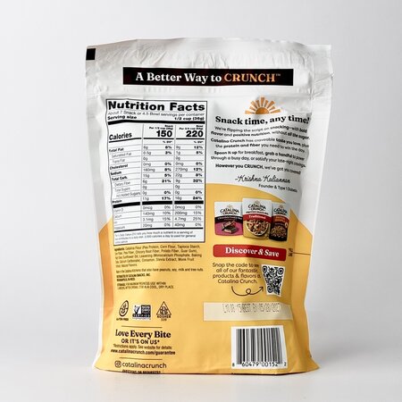 Cereal Crujiente Sabor Canela Keto Catalina 255gr