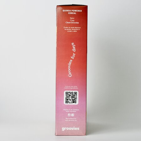 Cereal de Maíz con Quinoa Sabor Canela Groovies 250g