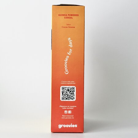 Cereal de Maíz con Quinoa Sabor Chocolate Groovies 250g