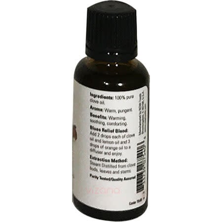 Aceite Esencial de Clavo Now 30 ml.
