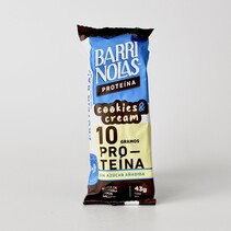 Barra Proteina Cookies and Cream Barrinolas 43gr