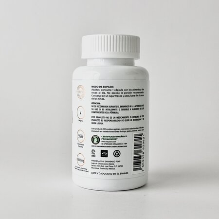 Cúrcuma Orgánica en Capsulas, Complejo Curcumina Vizana 90-500 mg