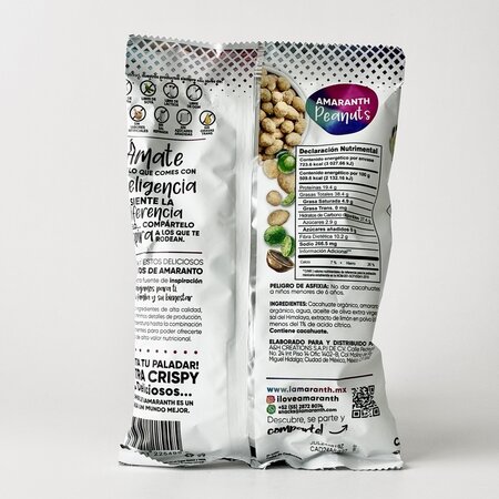 Cacahuate de Amaranto con Limon I am(aranth) 142gr