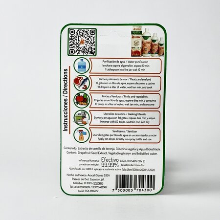 Desinfectante Organico Killerbac 30ml