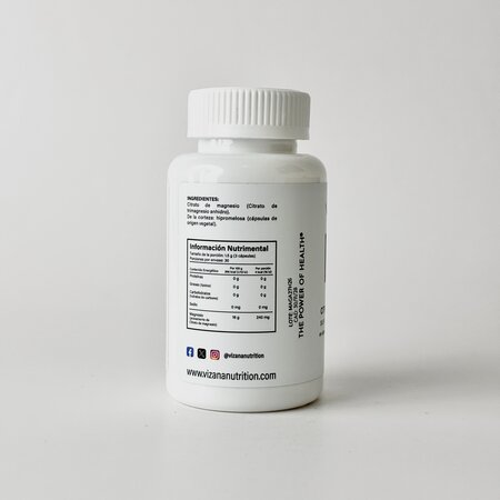 Citrato de Magnesio en Capsulas Vizana 90-500 mg