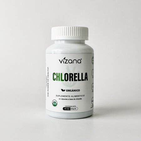 Chlorella Organica en Capsulas Vizana 180/500mg