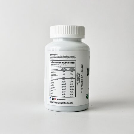 Chlorella Organica en Capsulas Vizana 180/500mg