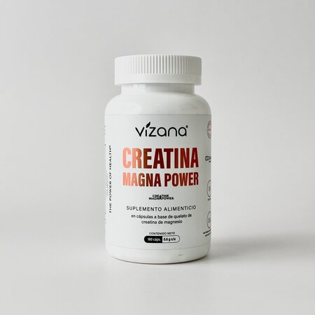 Creatina de Magnesio Quelado en Capsulas Vizana 180/600mg